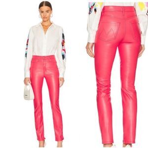 MOTHER Women's Pink Jeans